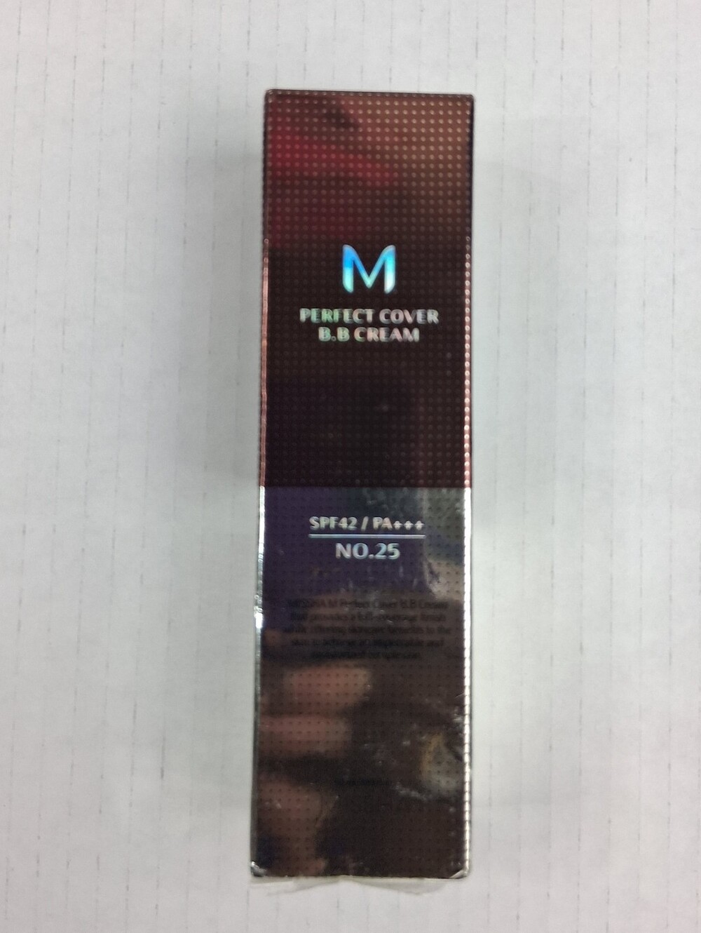 Missha M Perfect Cover BB Cream SPF 42: Warm Beige 1.69oz.